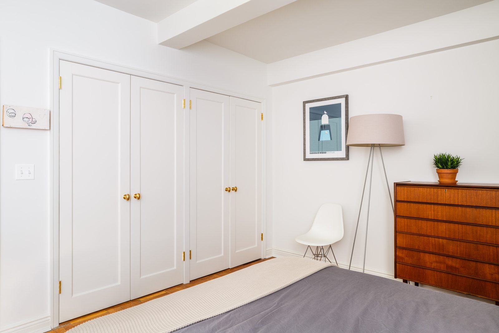 Goodhue House Apartment — interior photograph