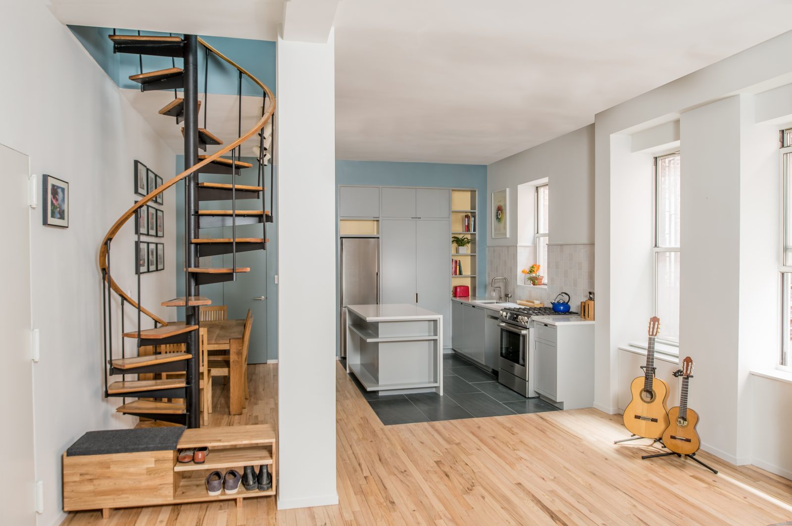 Orange Street Residence — interior photograph